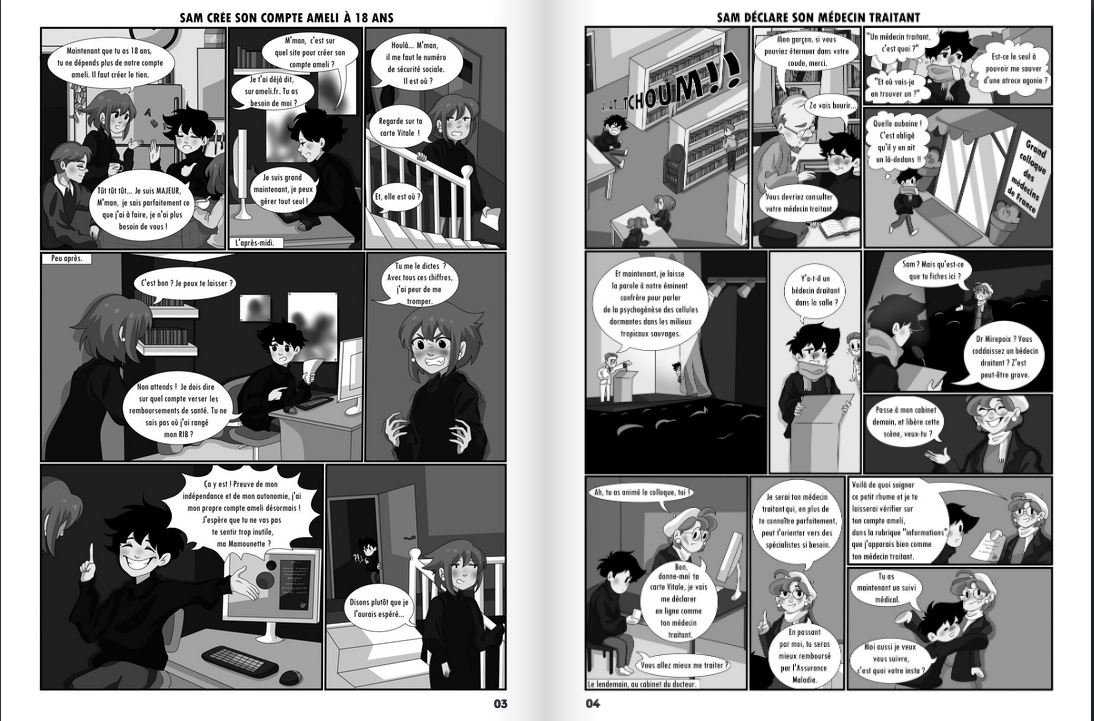 15 ways for young people to get help via a comic book - The Franco ...